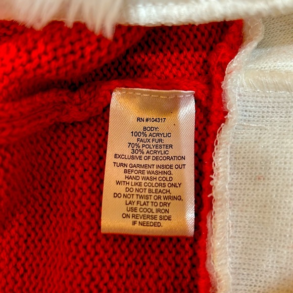 Christmas Holiday Santa Skirt - Picture 5 of 5